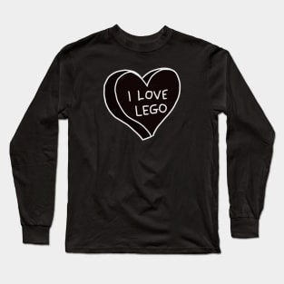 I Love Lego Long Sleeve T-Shirt